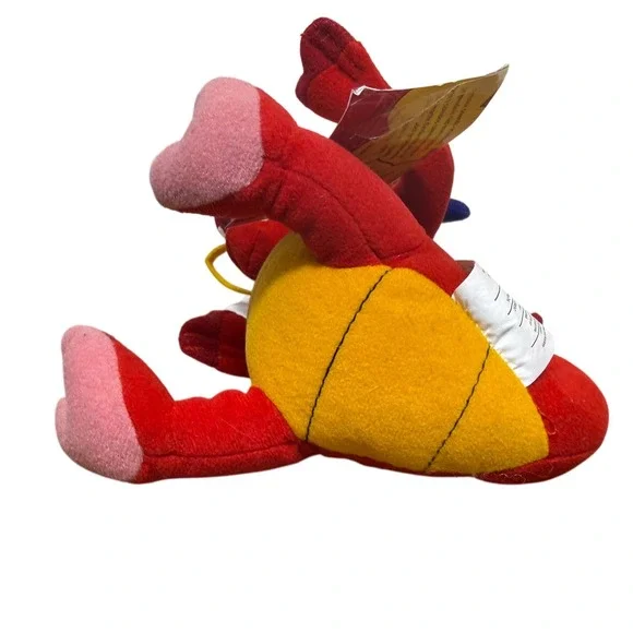 Disney Store Mulan Mushu Plush Dragon Bean Bag with Sound Tags 1998  NO Sound #1 - Picture 6 of 10